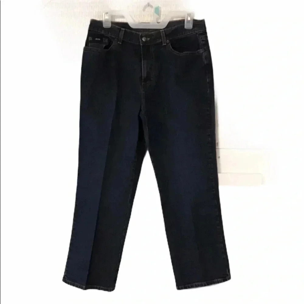 Izod Five Pocket Denim Jeans Petite Size 10